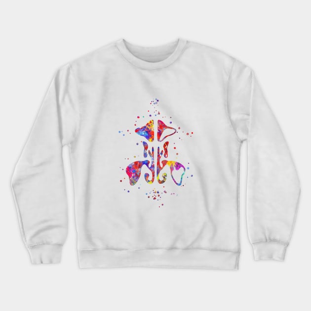 Paranasal sinus Crewneck Sweatshirt by RosaliArt